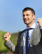 winner businessman