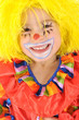 Foto: Kleines Mädchen im Clown-Kostüm Kleines Mädchen im Clown-Kostüm