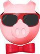 Civil pink pig Civil pink pig