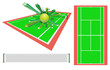 tennis design element