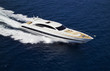 Italy, Sardinia, Tyrrhenian Sea, luxury yacht