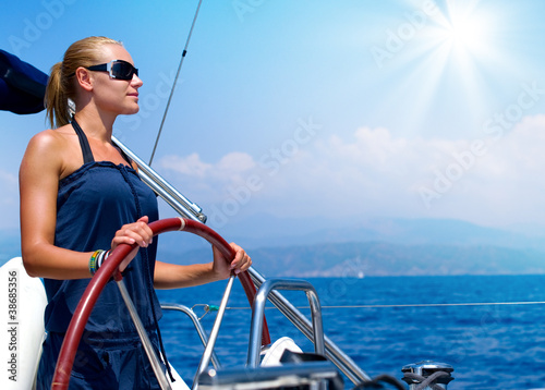 Photo: Yacht Sailing Yacht Sailing
