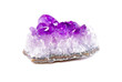 Photo: Mineral amethyst Mineral amethyst