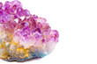 Photo: Mineral amethyst Mineral amethyst