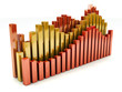Graph diagram chart 3d Graph diagram chart 3d