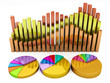Graph diagram pie chart 3d Graph diagram pie chart 3d