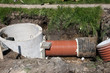 sewage pipes
