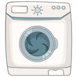 Cartoon Appliences Washing Machine