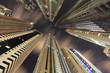 Skyscrapers downtown in Dubai, United Arab Emirates