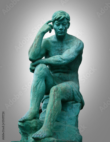 Photo: The thinker The thinker