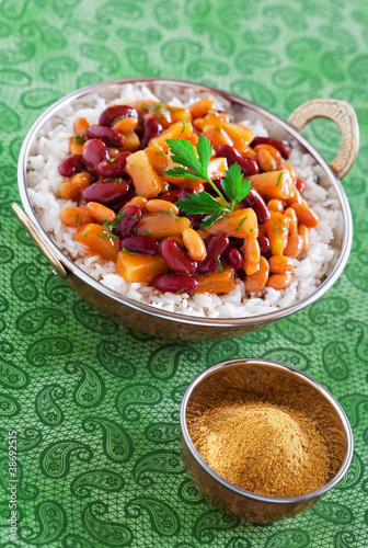 Photo: Beans and pineapples curry Beans and pineapples curry