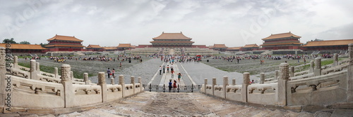 Photo: Forbidden city panoramic view Forbidden city panoramic view