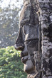 Angkor Bayon stone face profile Angkor Bayon stone face profile