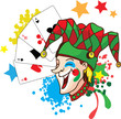 Joker vector illustartion Joker vector illustartion