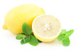 Lemons and mint .