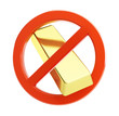 no gold