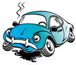 Cartoon car
