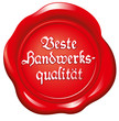 Siegel Handwerksqualität