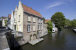 Historical Houses in Bruges, Belgium