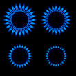 gasflamme von oben II