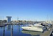 Italy, Ravenna marina boats in the harbor