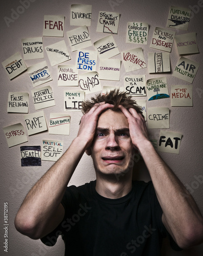 Photo: Worried About World Problems Worried About World Problems