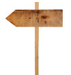 Wooden sign