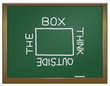 Think outside the box.