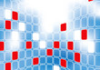 Blue abstract background