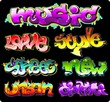 Graffiti Urban Art Background