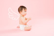 baby 12months and wing