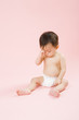 baby 12months sitting