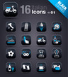 Black Squares - Italian Icons Black Squares - Italian Icons