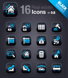 Black Squares - Real estate icons