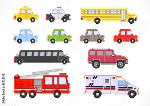 Vector: transport collection part 1 transport collection part 1
