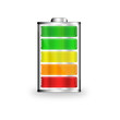 Batterie Symbol farbig