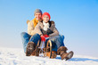 winter couple
