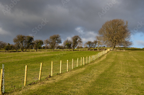 Photo: British countryside landscape British countryside landscape