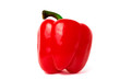 peperone rosso sfondo bianco peperone rosso sfondo bianco