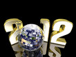 2012 New Year Disco Earth Ball