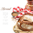 Freshly baked traditional bread Freshly baked traditional bread