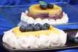 Blueberry cheese cake