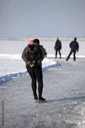 Photo: outside skating in the winter outside skating in the winter