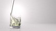 Photo en ligne au meilleur prix white wine pouring into glass cup formation