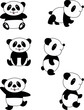 Panda cartoon
