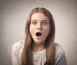 Amazed girl