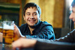Man with beer