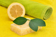 Handmade citrus soap
