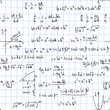 Maths seamless pattern