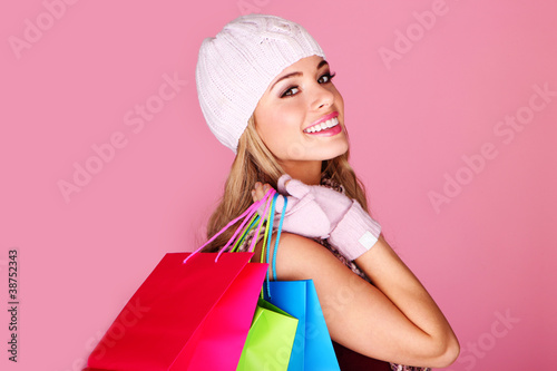 Photo: Happy Young Shopper Happy Young Shopper